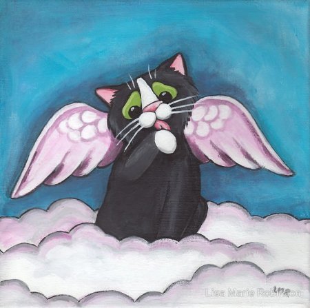 Нарисованные коты от Lisa Marie Robinson