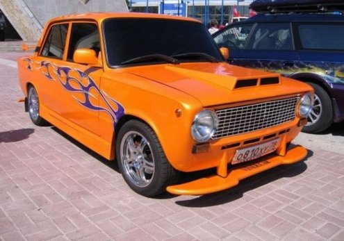 Тюнингованные автомобили ВАЗ