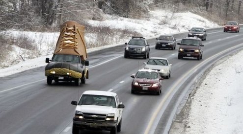 Автомобиль-ботинок Ford F-250 Super Duty Diesel