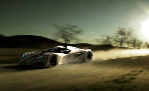 Автомобиль будущего Lamborghini Ferruccio