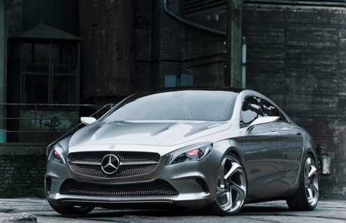 В Пекине представили новый концепт Mercedes Coupé.