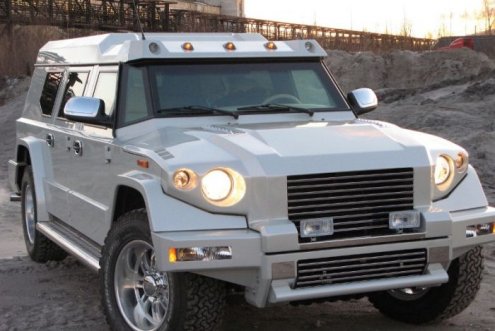 Отечественный бронеавтомобиль Т-98 "Комбат", наш ответ Hummer.