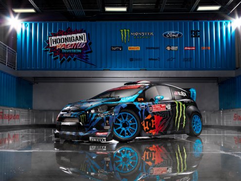 Ken Block и его FORD fiesta 2013