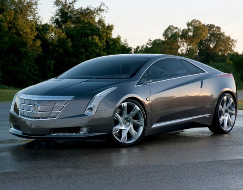Компания Cadillac показала первые фотографии автомобиля Cadillac 2014 ELR.