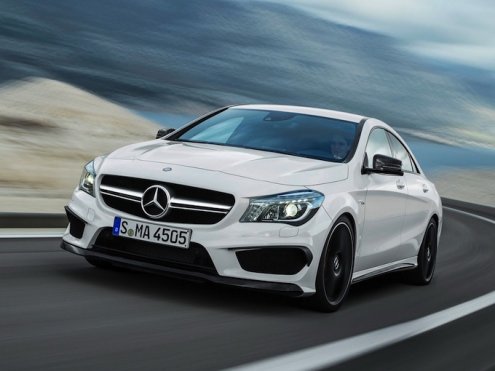 Появились первые официальные фотографии Mercedes CLA 45 AMG