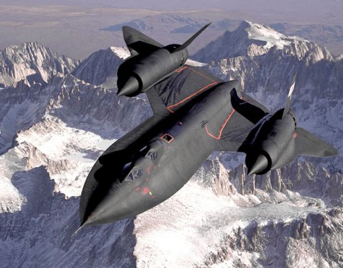 Самый быстрый пилотируемый самолет - Lockheed SR 71 Blackbird Самый быстрый пилотируемый самолет - Lockheed SR 71 Blackbird