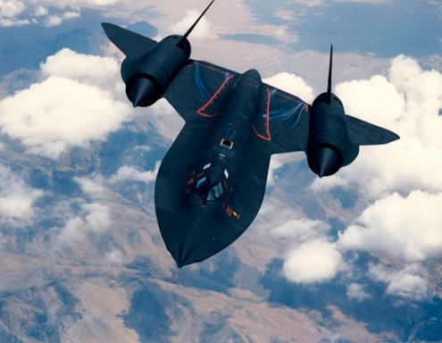 Самый быстрый пилотируемый самолет - Lockheed SR 71 Blackbird Самый быстрый пилотируемый самолет - Lockheed SR 71 Blackbird