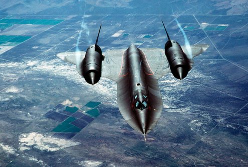 Самый быстрый пилотируемый самолет - Lockheed SR 71 Blackbird Самый быстрый пилотируемый самолет - Lockheed SR 71 Blackbird