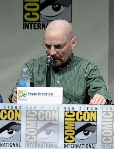 Уолтер Уайт из сериала "Во все тяжкие" на Comic-Con