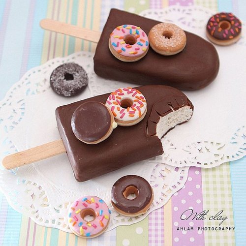 Крошечные копии всяких вкусностей от Алам Алнайди