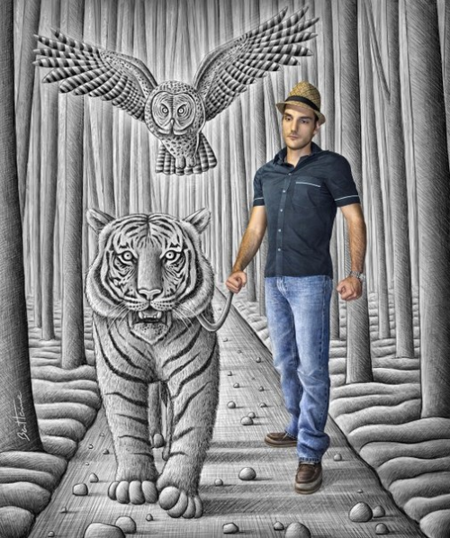 3D-рисунки карандашом 3D-рисунки карандашом