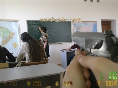 Комиксы про школу
