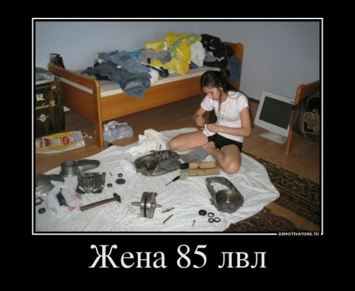 Демотиваторы про жену