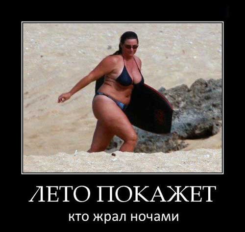 Демотиваторы про толстых девушек
