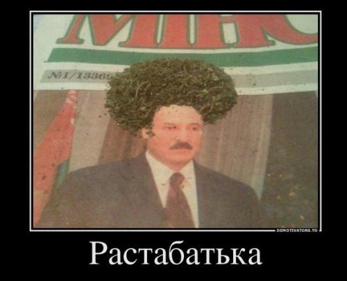 Демотиваторы про Лукашенко
