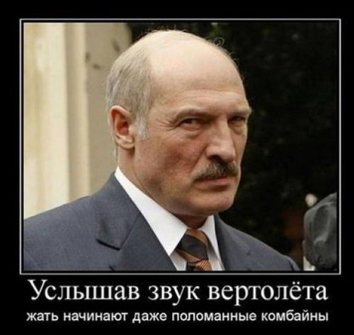 Демотиваторы про Лукашенко