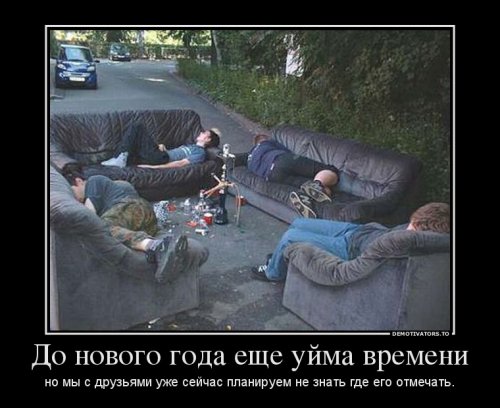 Демотиваторы про новый год
