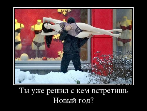 Демотиваторы про новый год