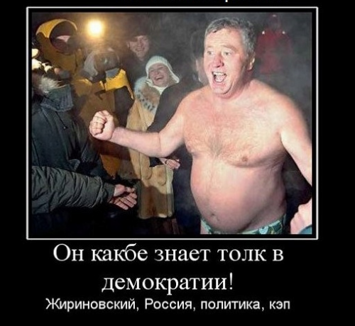 Демотиваторы про Жириновского